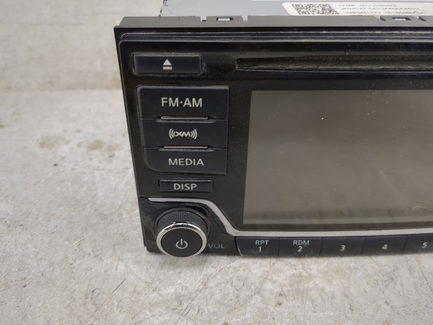 2015-2016 Nissan Frontier Radio AM FM Cd Player Receiver Replacement P/N:281859BK1A 281859BHOA, CQ-FN94E7GX Fits Fits 2015 2