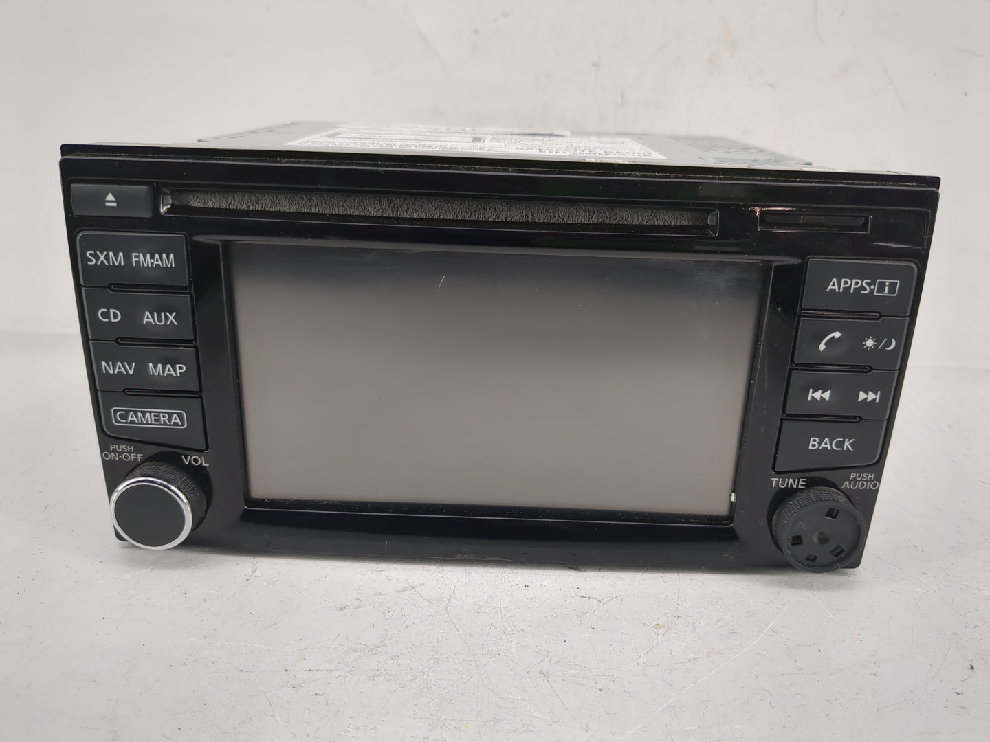 2015 Nissan Juke Radio AM FM Cd Player Receiver Replacement P/N:259153YM0A Fits OEM Used Auto Parts - Oemusedautoparts1.com