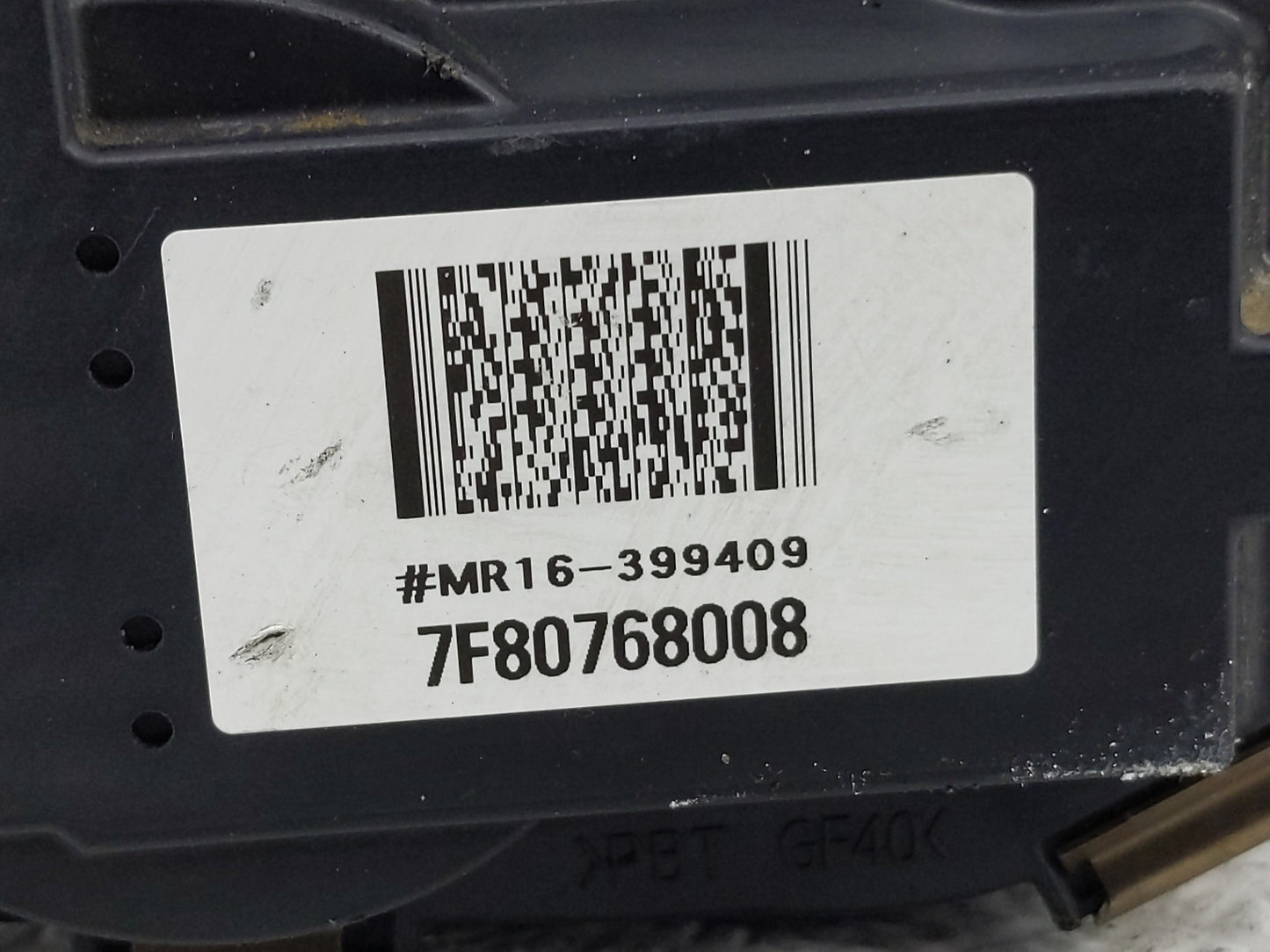 2015-2017 Nissan Juke Throttle Body P/N:RME60-51 Fits Fits 2015 2016 2017 2018 2019 OEM Used Auto Parts - Oemusedautoparts1.