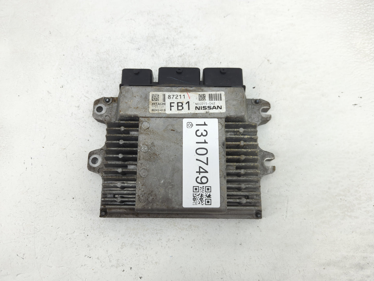 2015-2016 Nissan Juke PCM Engine Control Computer ECU ECM PCU OEM P/N:NEC015-042 Fits Fits 2015 2016 OEM Used Auto Parts - O
