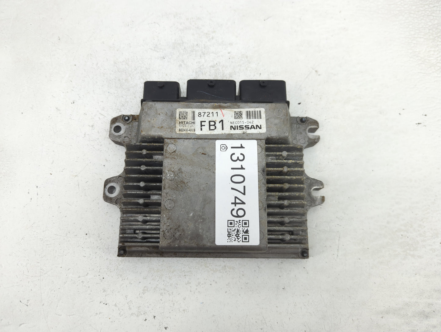 2015-2016 Nissan Juke PCM Engine Control Computer ECU ECM PCU OEM P/N:NEC015-042 Fits Fits 2015 2016 OEM Used Auto Parts - O
