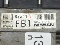 2015-2016 Nissan Juke PCM Engine Control Computer ECU ECM PCU OEM P/N:NEC015-042 Fits Fits 2015 2016 OEM Used Auto Parts - O