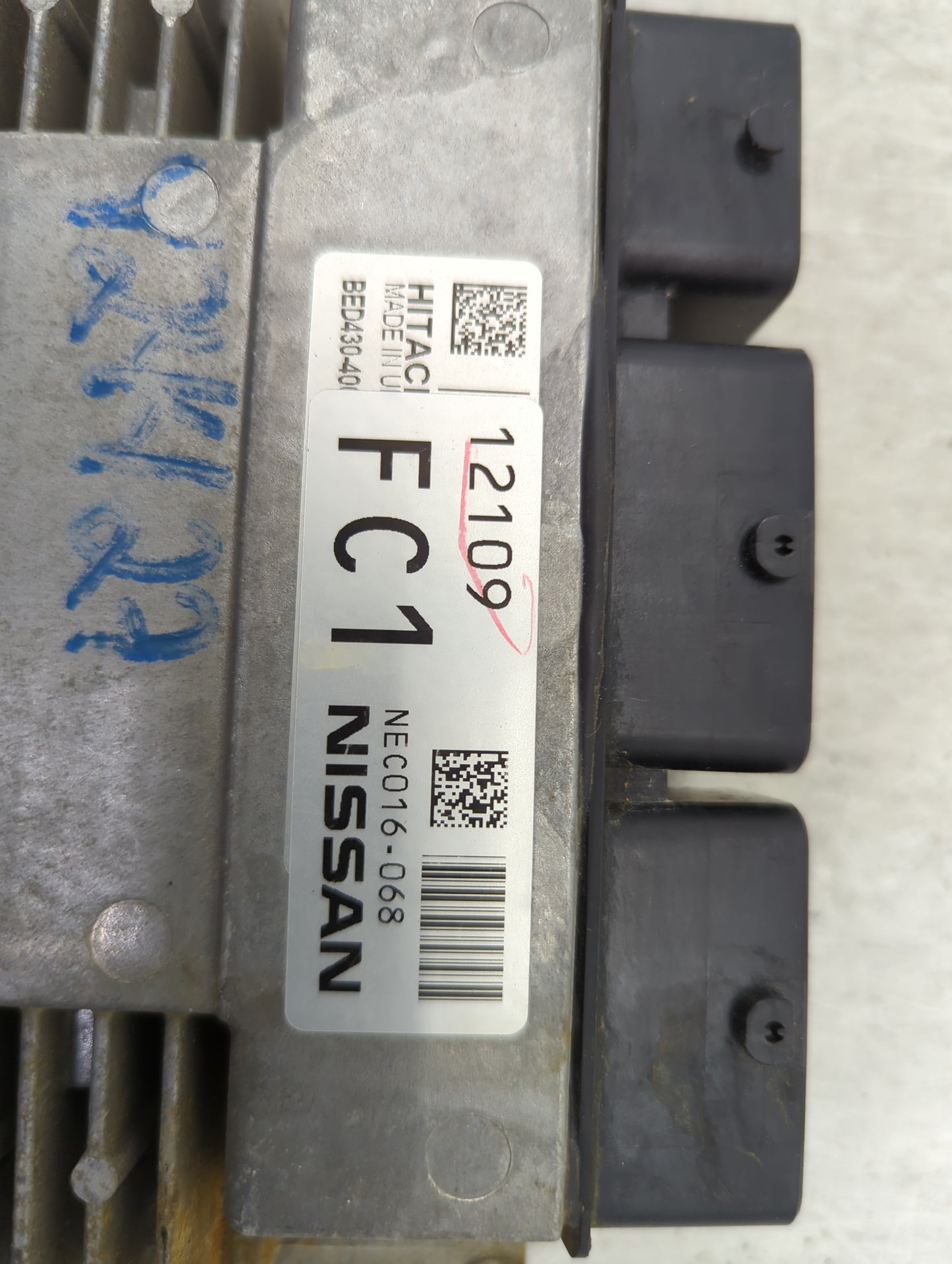 2015-2016 Nissan Juke PCM Engine Control Computer ECU ECM PCU OEM P/N:NEC016-068 Fits Fits 2015 2016 OEM Used Auto Parts - O