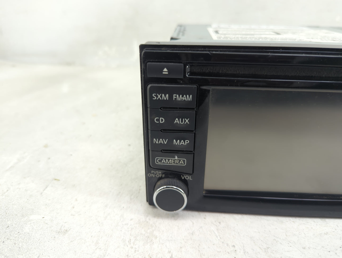2015 Nissan Juke Radio AM FM Cd Player Receiver Replacement P/N:259154DP0A 7 612 051 313 Fits OEM Used Auto Parts - Oemuseda
