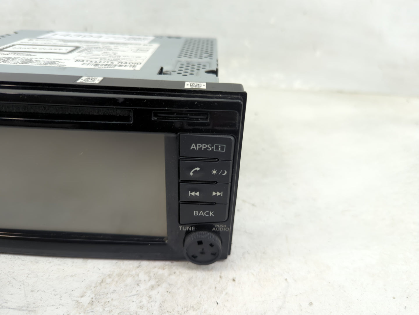 2015 Nissan Juke Radio AM FM Cd Player Receiver Replacement P/N:259154DP0A 7 612 051 313 Fits OEM Used Auto Parts - Oemuseda