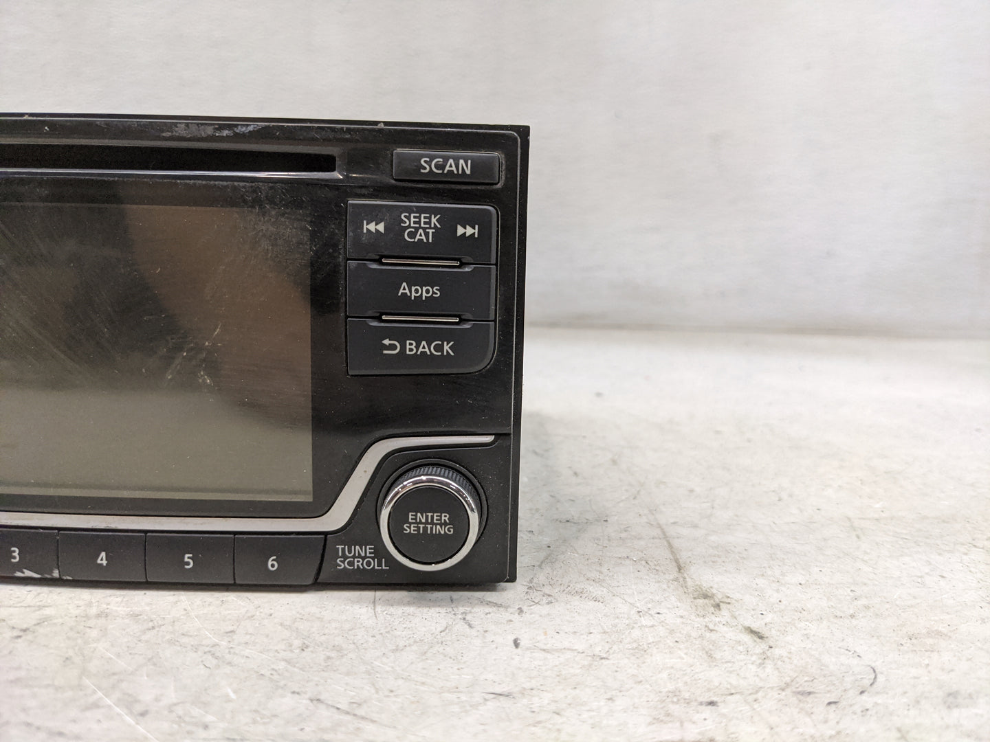 2015 Nissan Juke Radio AM FM Cd Player Receiver Replacement P/N:281853YM0A CQ-FN84E44D, NT8-13NDC1-5, 3043A-13NDC15 Fits OEM