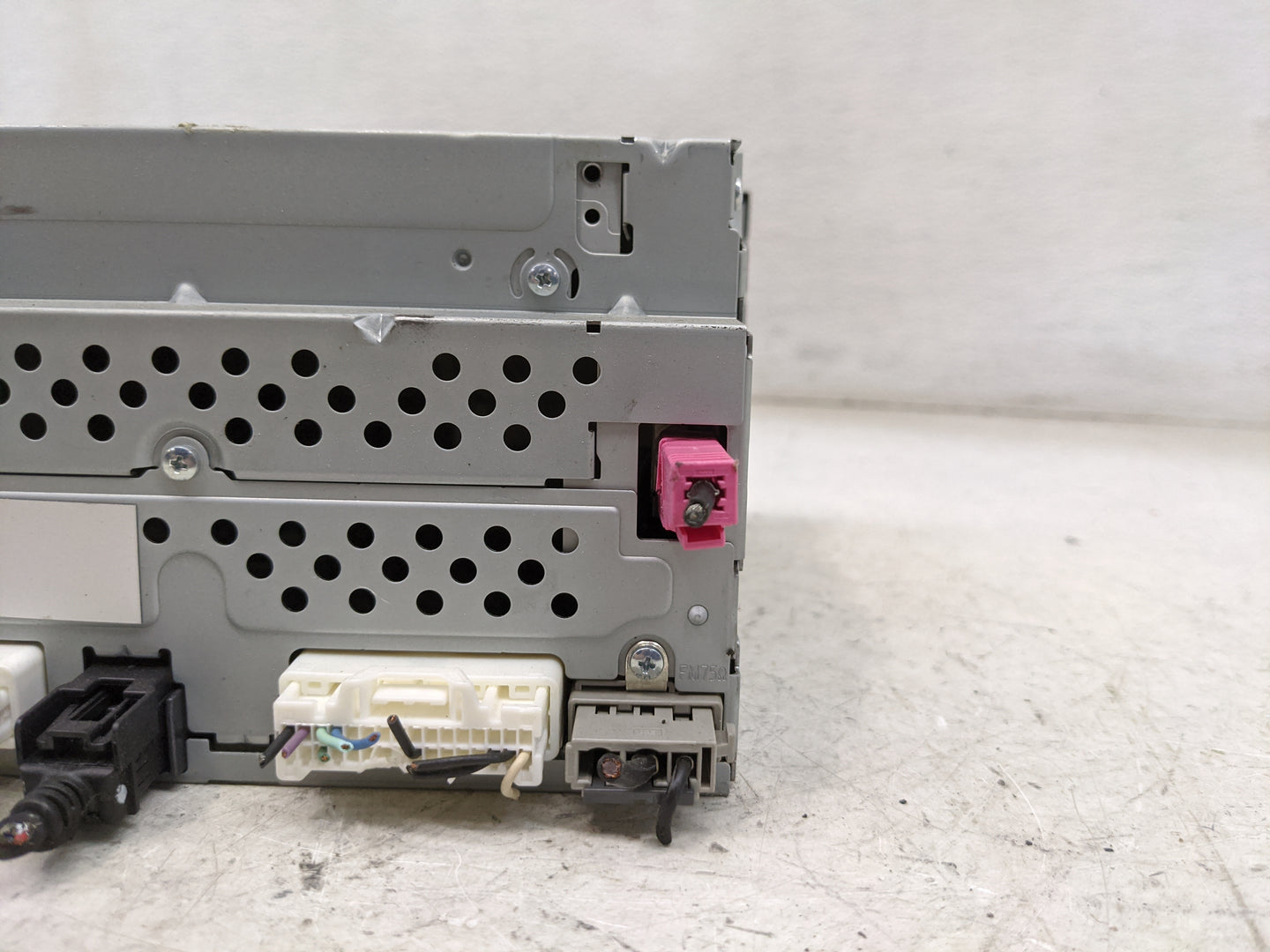 2015 Nissan Juke Radio AM FM Cd Player Receiver Replacement P/N:281853YM0A CQ-FN84E44D, NT8-13NDC1-5, 3043A-13NDC15 Fits OEM