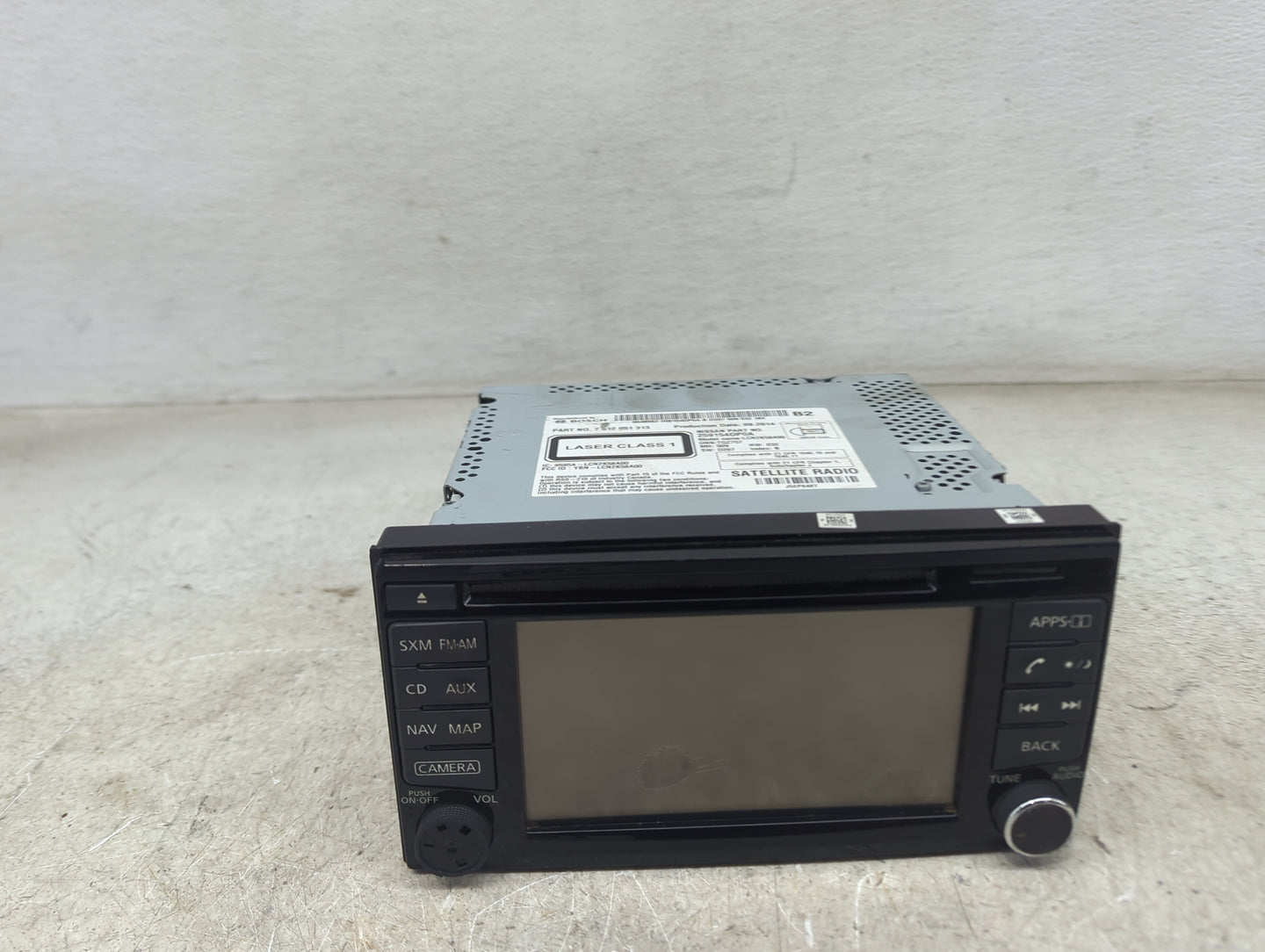 2015 Nissan Juke Radio AM FM Cd Player Receiver Replacement P/N:7 612 051 313 LCN2kai, CM1313 E 5048552 Fits OEM Used Auto P