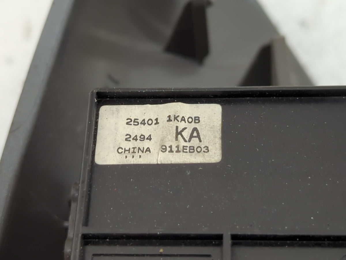 2011-2017 Nissan Juke Master Power Window Switch Replacement Driver Side Left P/N:25401 1KA0B Fits OEM Used Auto Parts - Oem