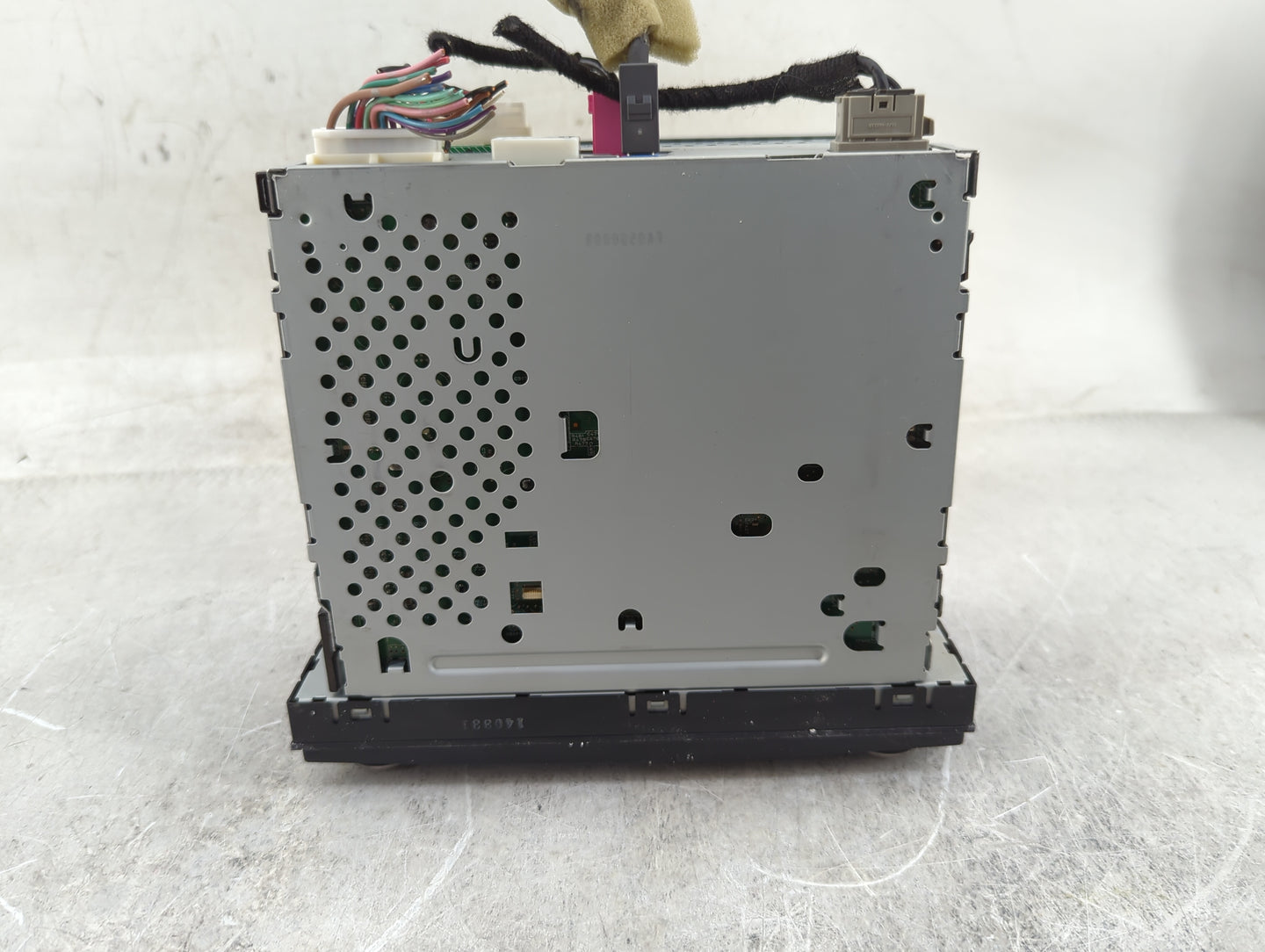 2013-2015 Nissan Leaf Radio AM FM Cd Player Receiver Replacement P/N:28185 3NF0E Fits Fits 2013 2014 2015 OEM Used Auto Part