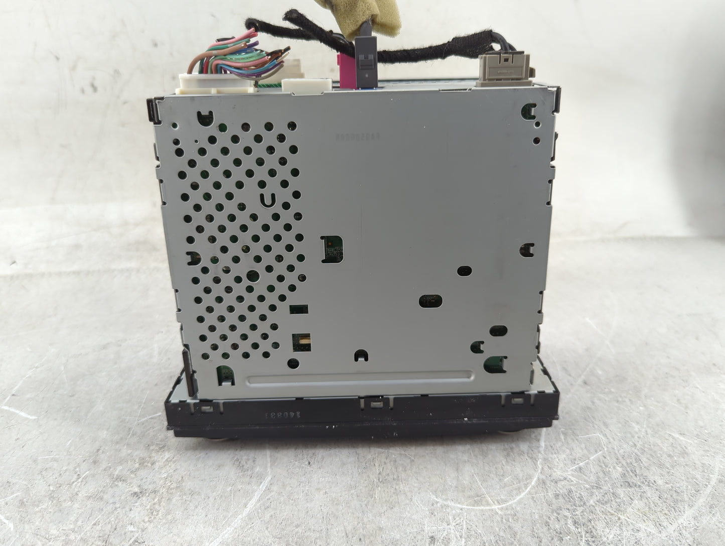 2013-2015 Nissan Leaf Radio AM FM Cd Player Receiver Replacement P/N:28185 3NF0E Fits Fits 2013 2014 2015 OEM Used Auto Part