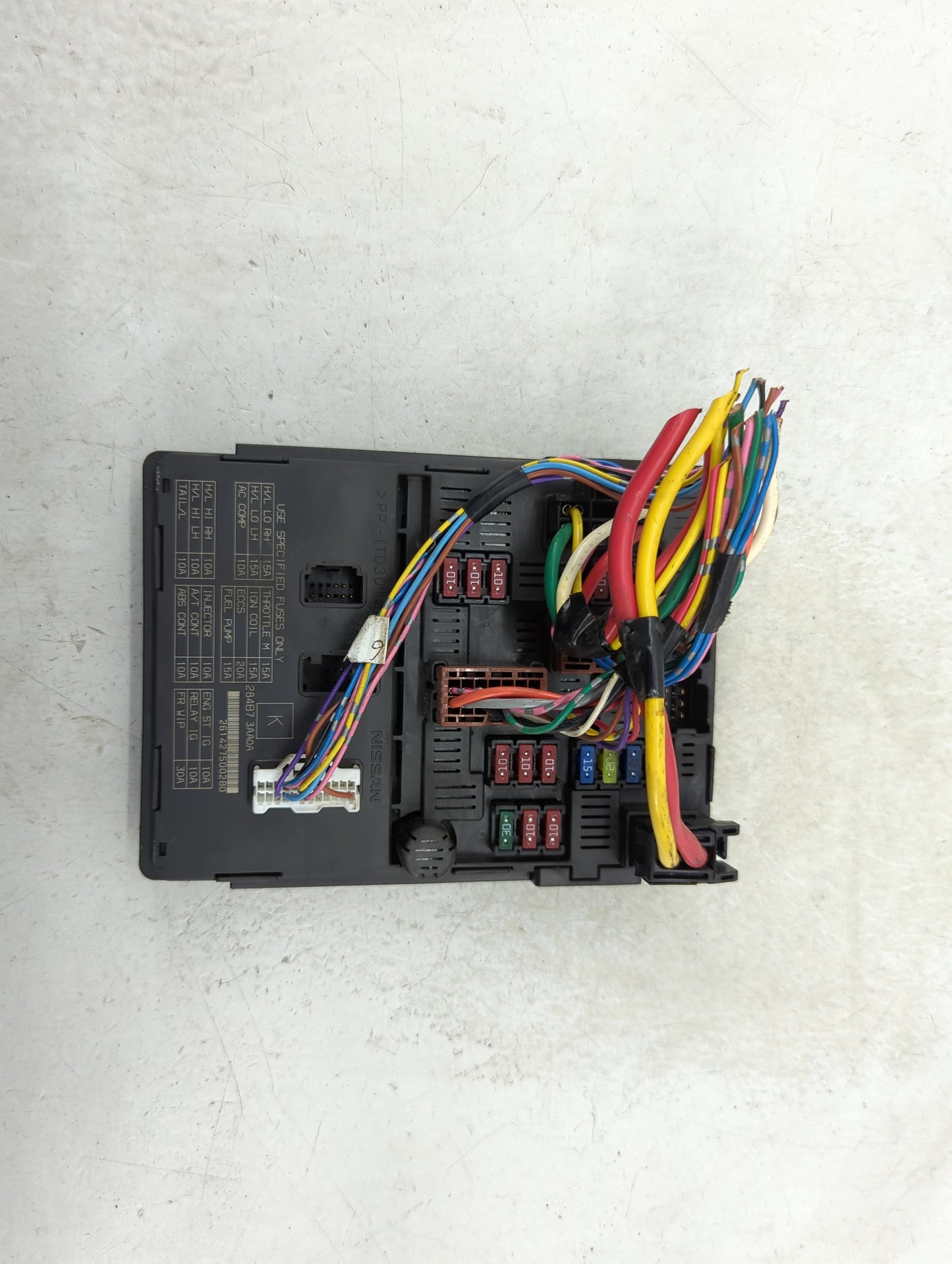 2015-2019 Nissan Micra Fusebox Fuse Box Panel Relay Module P/N:284B7 3AA0A Fits Fits 2013 2014 2015 2016 2017 2018 2019 OEM 