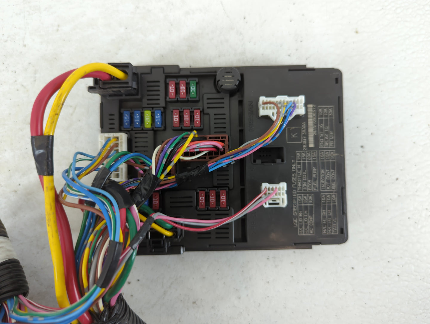 2015-2019 Nissan Micra Fusebox Fuse Box Panel Relay Module P/N:284B7 3AA0A Fits Fits 2013 2014 2015 2016 2017 2018 2019 OEM 