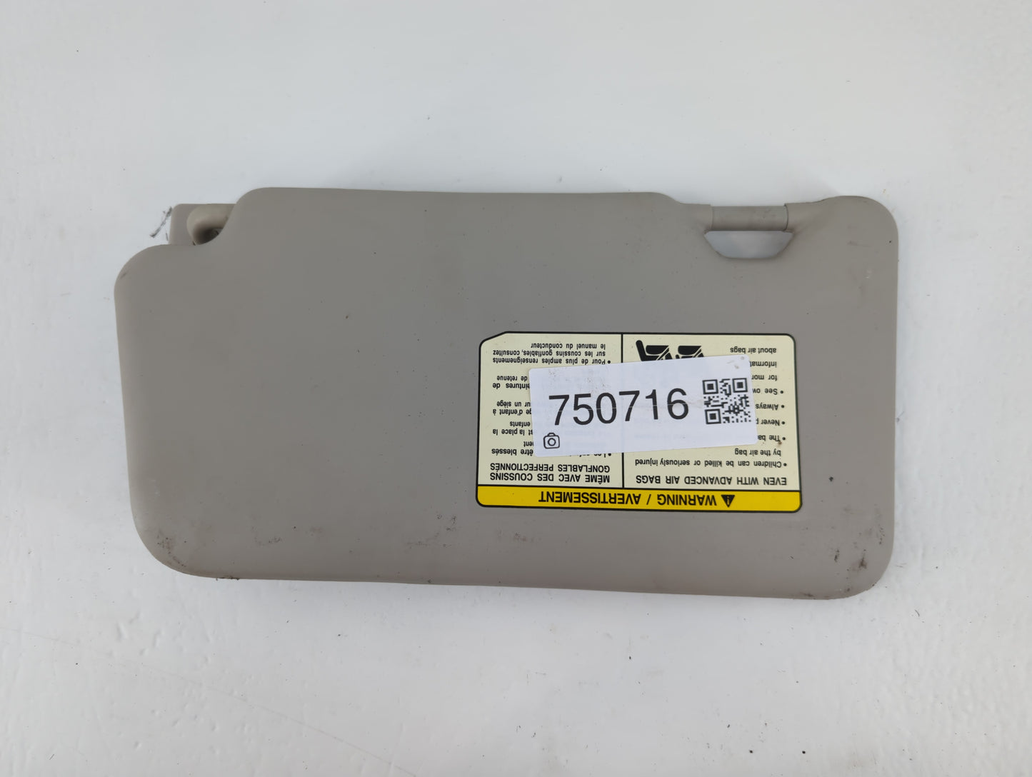 2015-2019 Nissan Micra Sun Visor Shade Replacement Passenger Right Mirror Fits Fits 2015 2016 2017 2018 2019 OEM Used Auto P