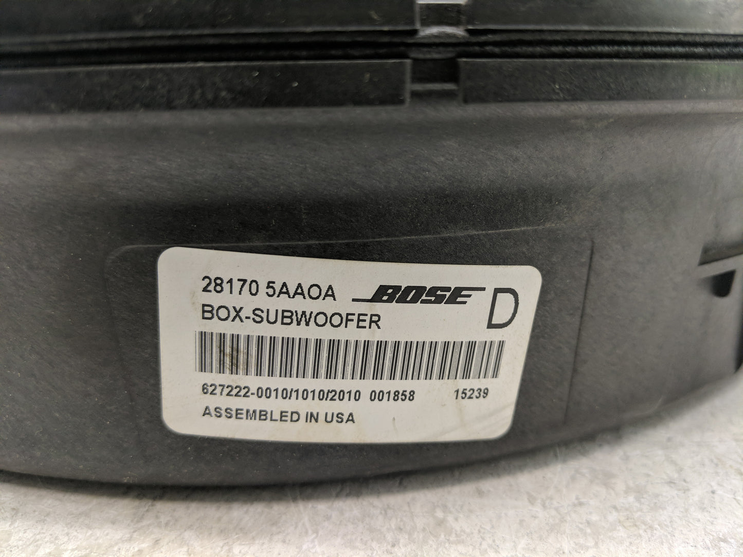 2015-2022 Nissan Murano Radio AM FM Cd Player Receiver Replacement P/N:28170 5AAOA Fits OEM Used Auto Parts - Oemusedautopar