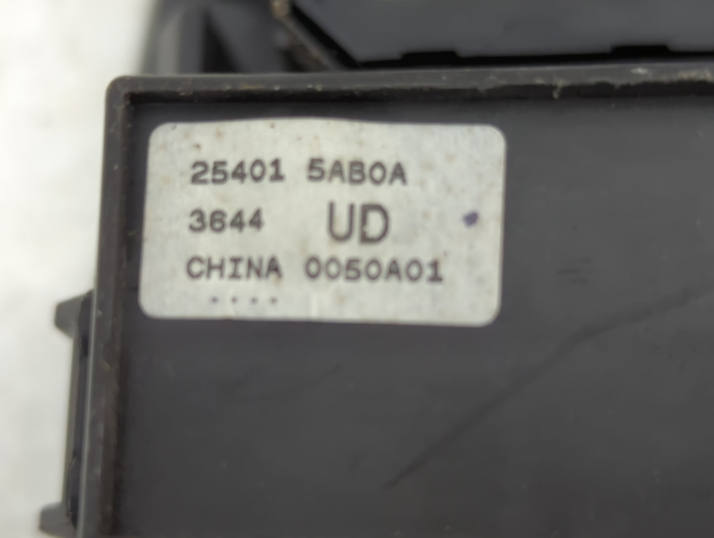 2015-2022 Nissan Murano Master Power Window Switch Replacement Driver Side Left P/N:25401 5AB0A Fits OEM Used Auto Parts - O