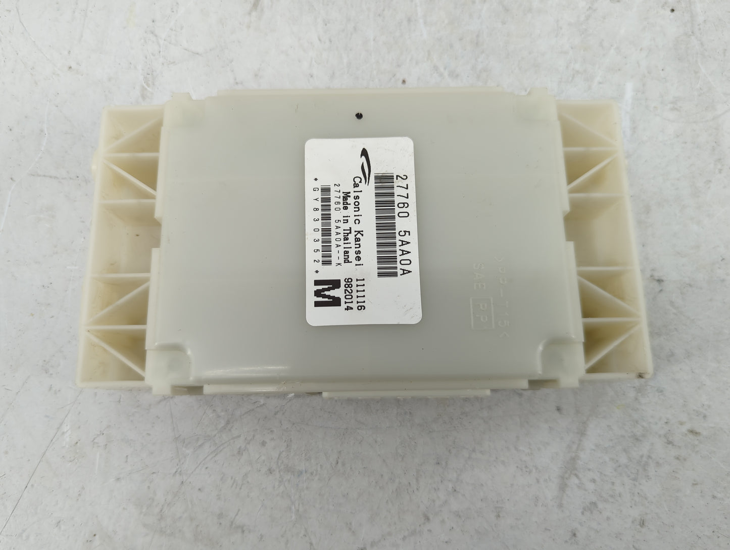 2015-2017 Nissan Murano Temperature Control Module 27760 5aa0a - Oemusedautoparts1.com