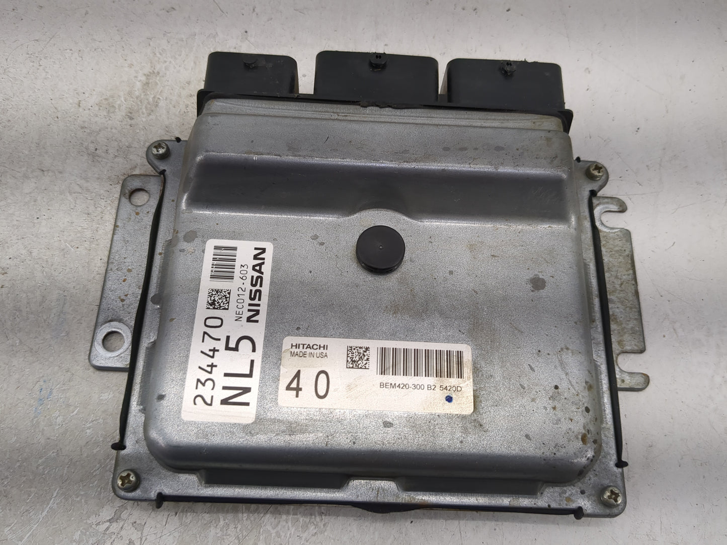 2015-2017 Nissan Murano PCM Engine Control Computer ECU ECM PCU OEM P/N:NEC012-603 BEM420-300 B2 Fits Fits 2015 2016 2017 OE