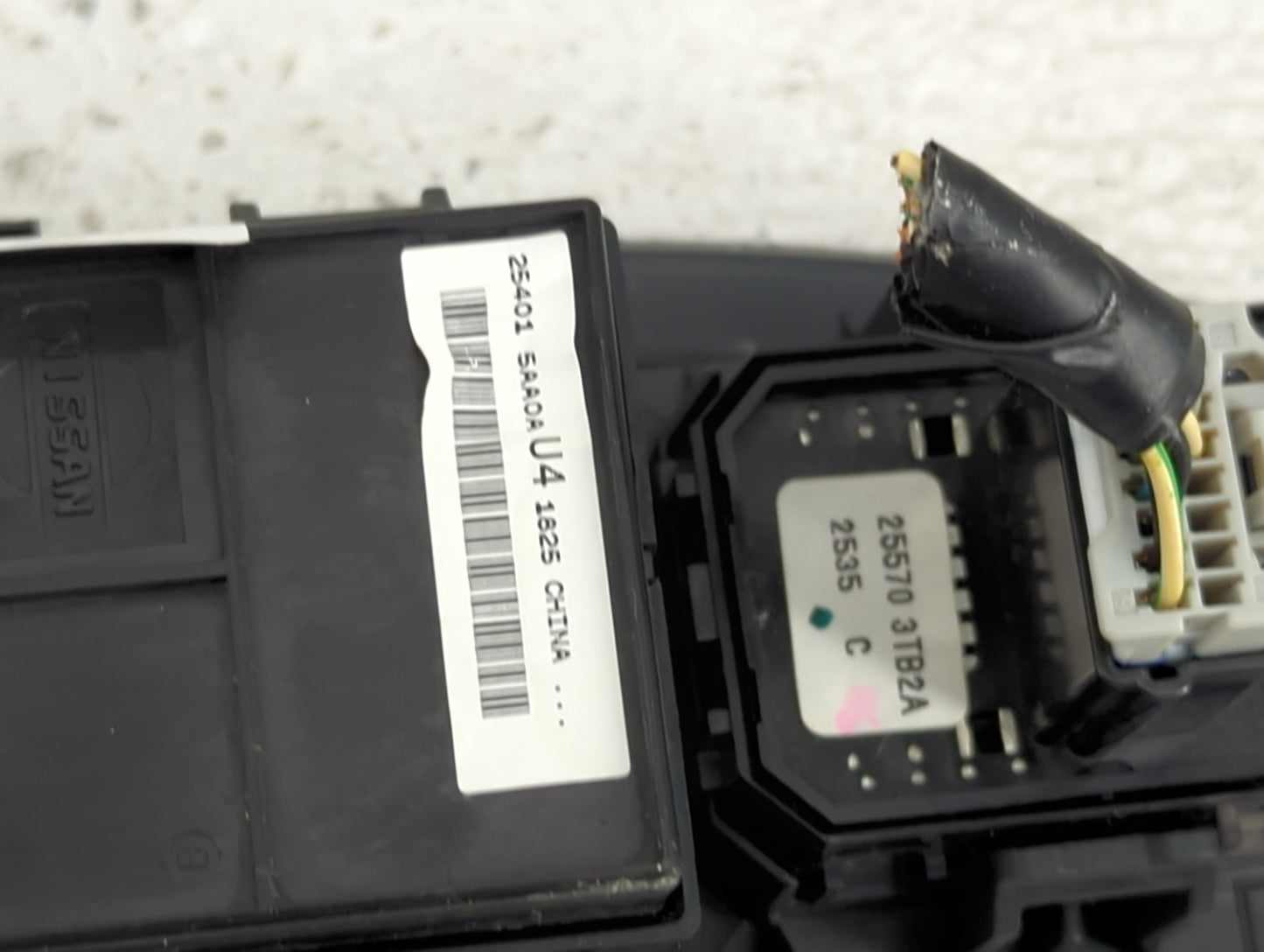 2015-2022 Nissan Murano Master Power Window Switch Replacement Driver Side Left P/N:254015AA0A 255703TB2A Fits OEM Used Auto