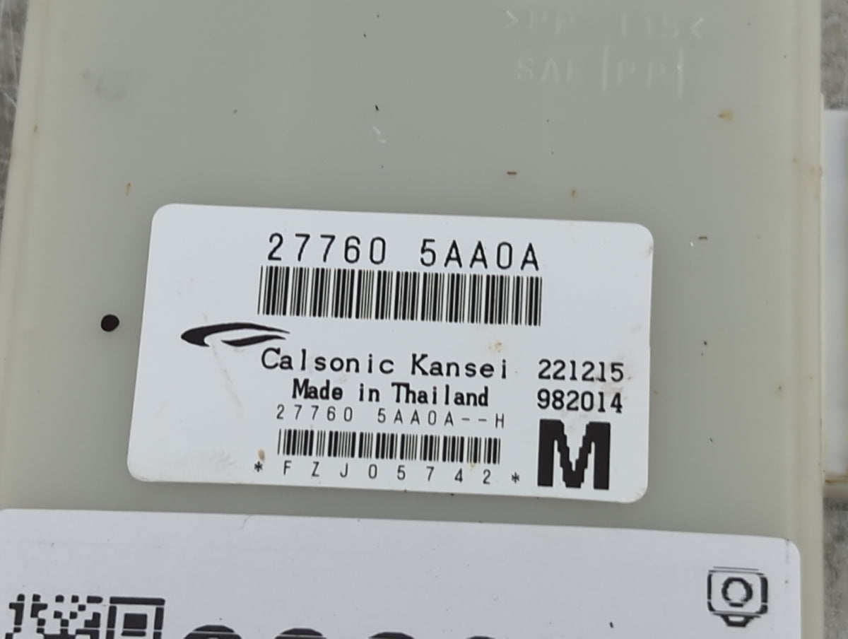 2017 Nissan Murano Radio AM FM Cd Player Receiver Replacement P/N:27760 5AA0A 27760 5AA0A--H Fits OEM Used Auto Parts - Oemu