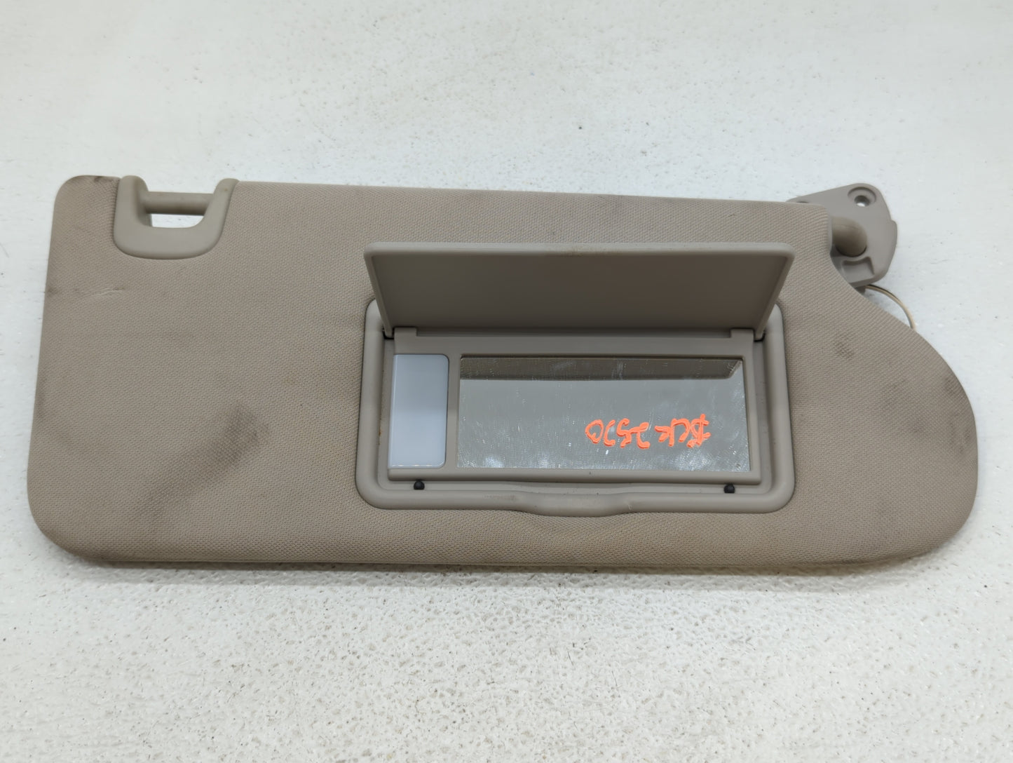 2015-2018 Nissan Murano Sun Visor Shade Replacement Passenger Right Mirror Fits Fits 2015 2016 2017 2018 OEM Used Auto Parts
