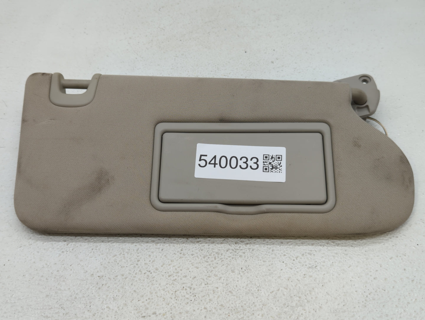 2015-2018 Nissan Murano Sun Visor Shade Replacement Passenger Right Mirror Fits Fits 2015 2016 2017 2018 OEM Used Auto Parts