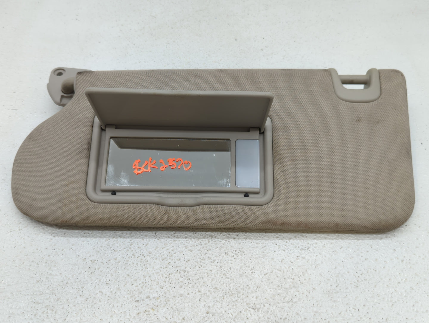 2015-2018 Nissan Murano Sun Visor Shade Replacement Driver Left Mirror Fits Fits 2015 2016 2017 2018 OEM Used Auto Parts - O