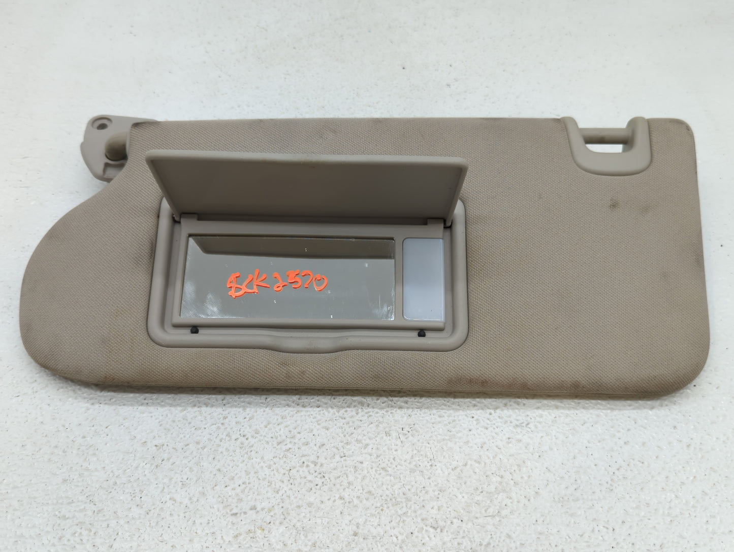 2015-2018 Nissan Murano Sun Visor Shade Replacement Driver Left Mirror Fits Fits 2015 2016 2017 2018 OEM Used Auto Parts - O
