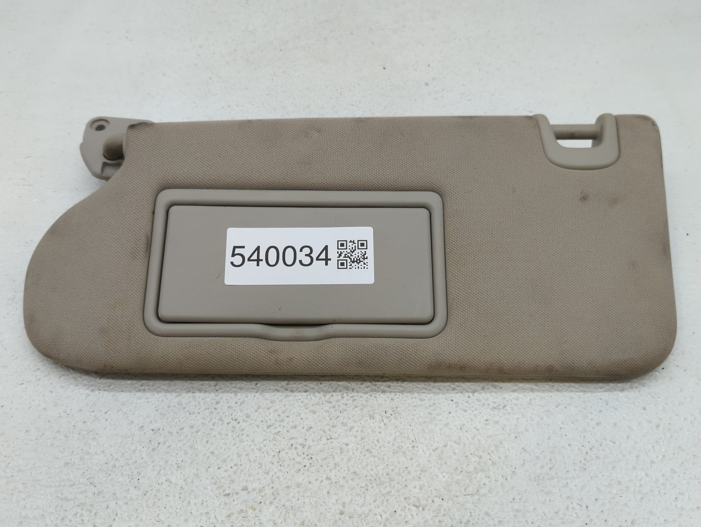 2015-2018 Nissan Murano Sun Visor Shade Replacement Driver Left Mirror Fits Fits 2015 2016 2017 2018 OEM Used Auto Parts - O