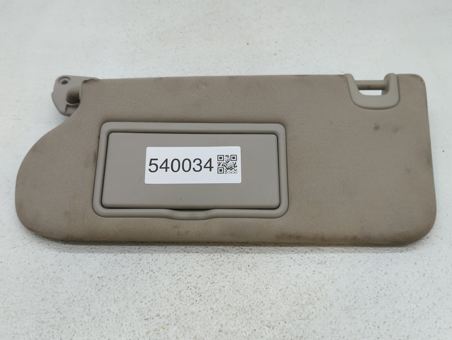 2015-2018 Nissan Murano Sun Visor Shade Replacement Driver Left Mirror Fits Fits 2015 2016 2017 2018 OEM Used Auto Parts - O