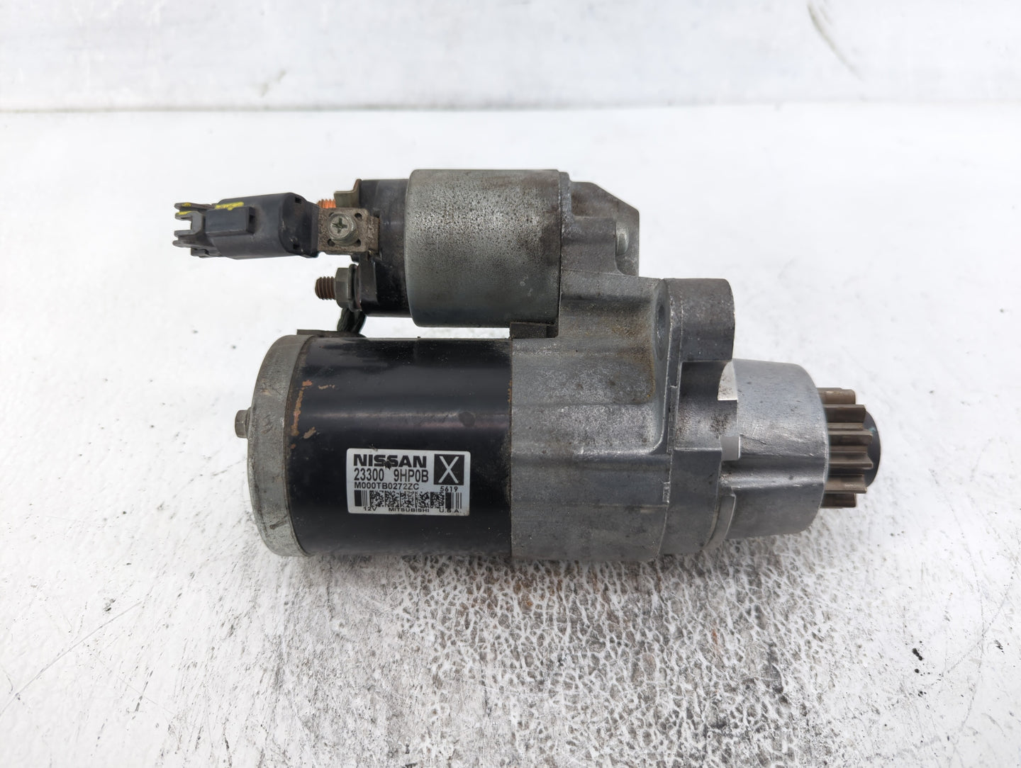 2015-2022 Nissan Murano Car Starter Motor Solenoid OEM P/N:M000TB0272ZC 23300 9HP0B Fits OEM Used Auto Parts - Oemusedautopa