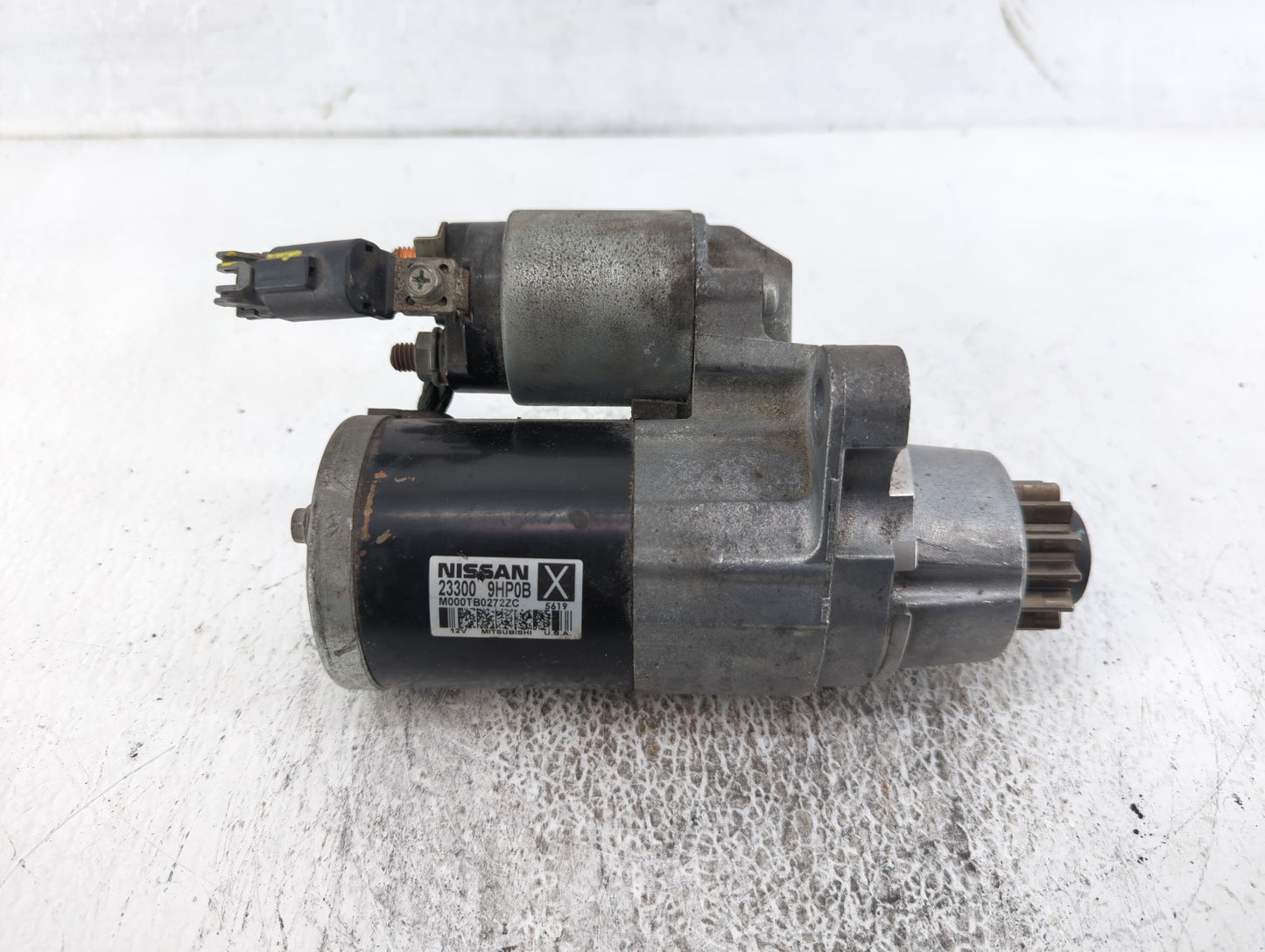 2015-2022 Nissan Murano Car Starter Motor Solenoid OEM P/N:M000TB0272ZC 23300 9HP0B Fits OEM Used Auto Parts - Oemusedautopa