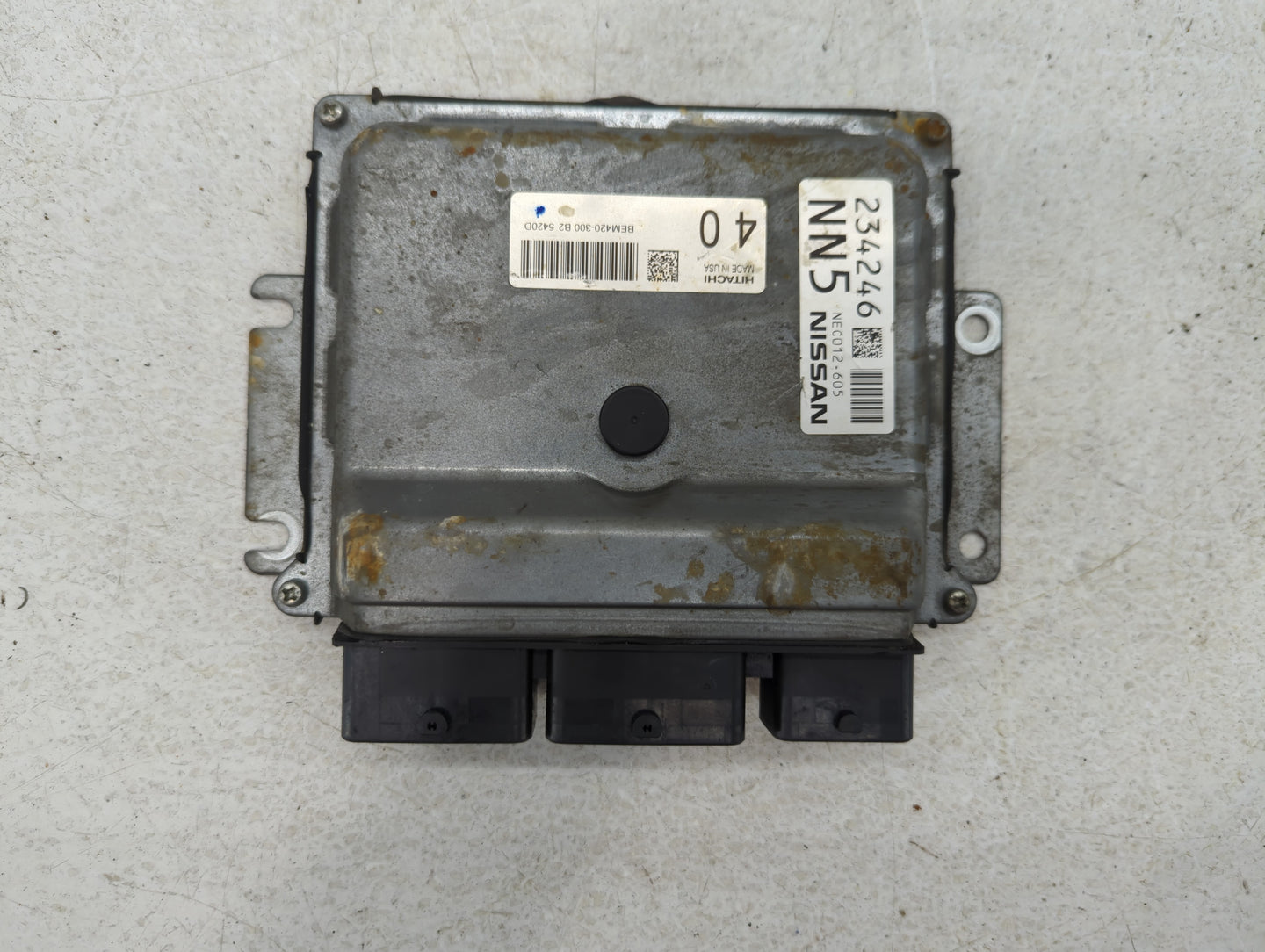 2015-2017 Nissan Murano PCM Engine Control Computer ECU ECM PCU OEM P/N:NEC012-605 Fits Fits 2015 2016 2017 OEM Used Auto Pa