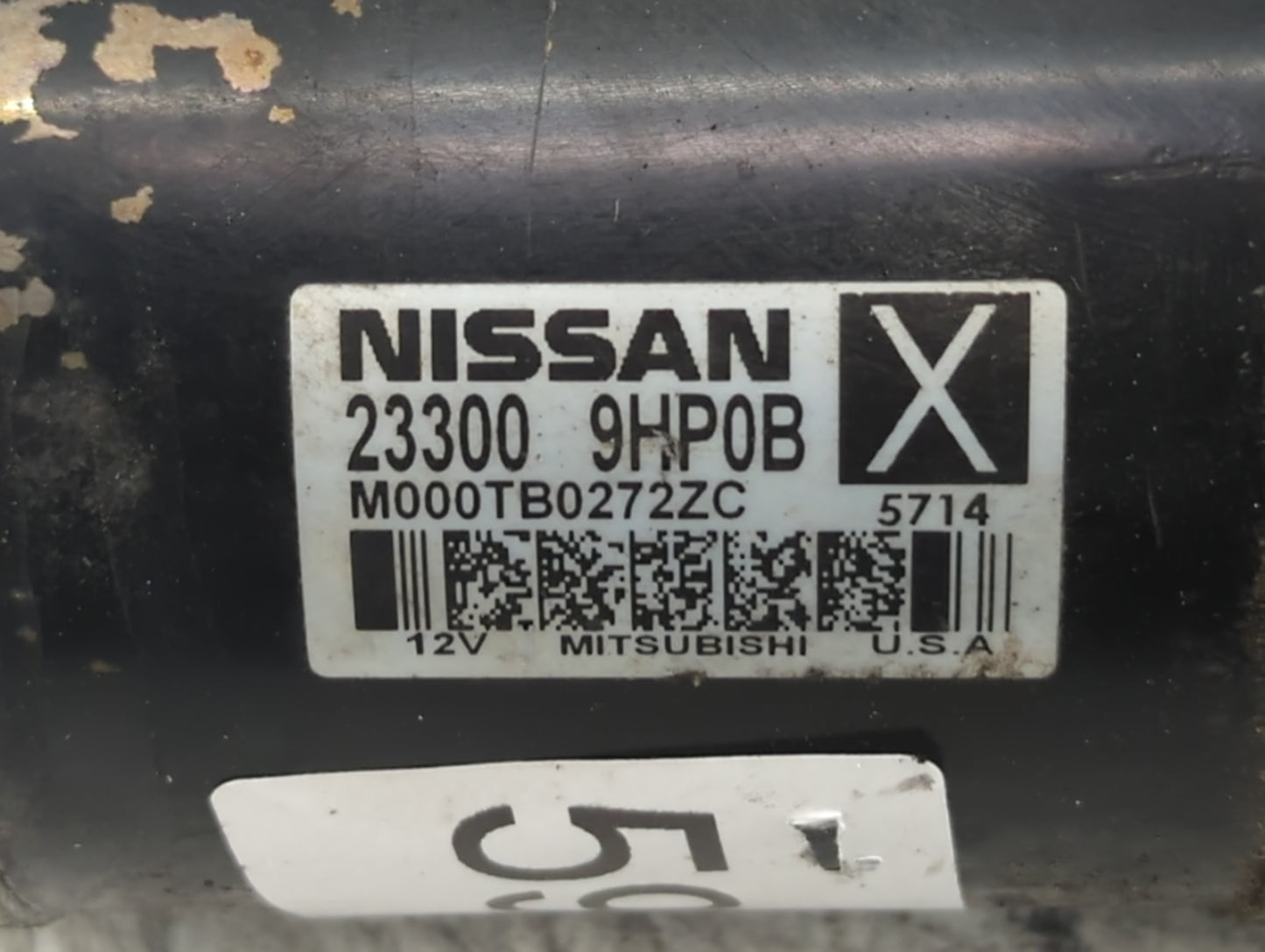 2015-2022 Nissan Murano Car Starter Motor Solenoid OEM P/N:23300 9HP0B Fits Fits 2015 2016 2017 2018 2019 2020 2021 2022 OEM