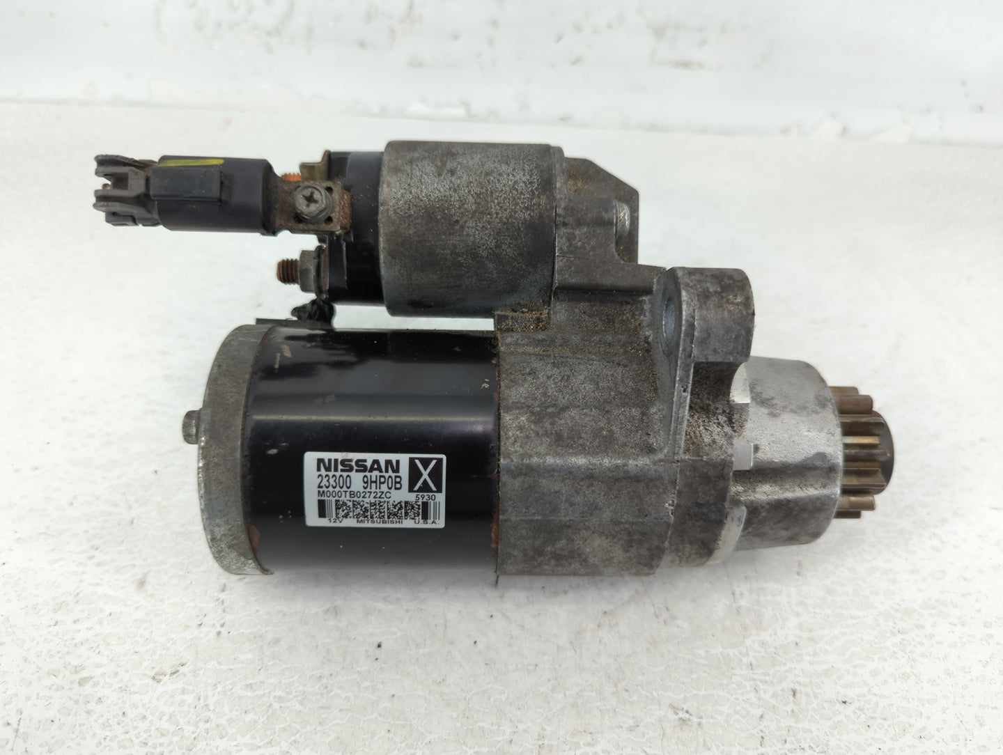2015 Nissan Murano Car Starter Motor Solenoid OEM P/N:23300 9HP0B Fits OEM Used Auto Parts - Oemusedautoparts1.com