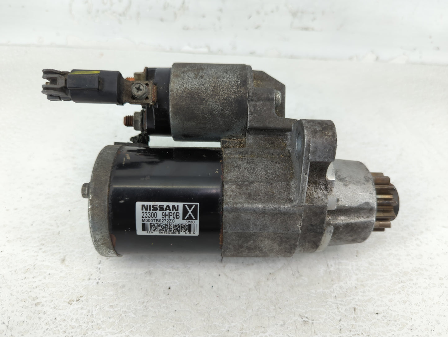 2015 Nissan Murano Car Starter Motor Solenoid OEM P/N:23300 9HP0B Fits OEM Used Auto Parts - Oemusedautoparts1.com