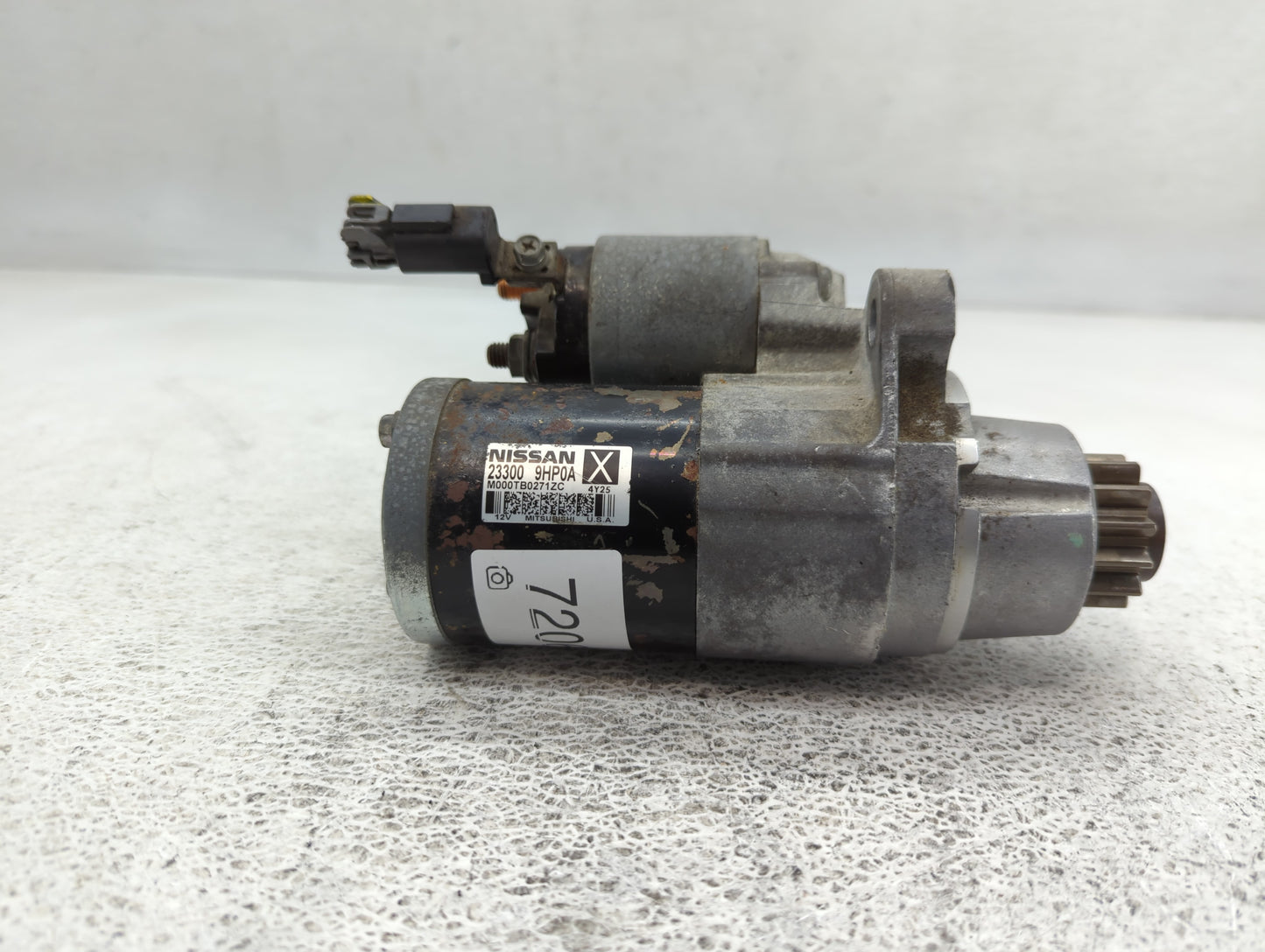 2015 Nissan Murano Car Starter Motor Solenoid OEM P/N:23300 9HP0B M000TB0271ZC, 23300 9HP0A Fits OEM Used Auto Parts - Oemus