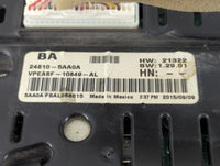 2015-2017 Nissan Murano Instrument Cluster Speedometer Gauges P/N:24810-5AA0A Fits Fits 2015 2016 2017 OEM Used Auto Parts -