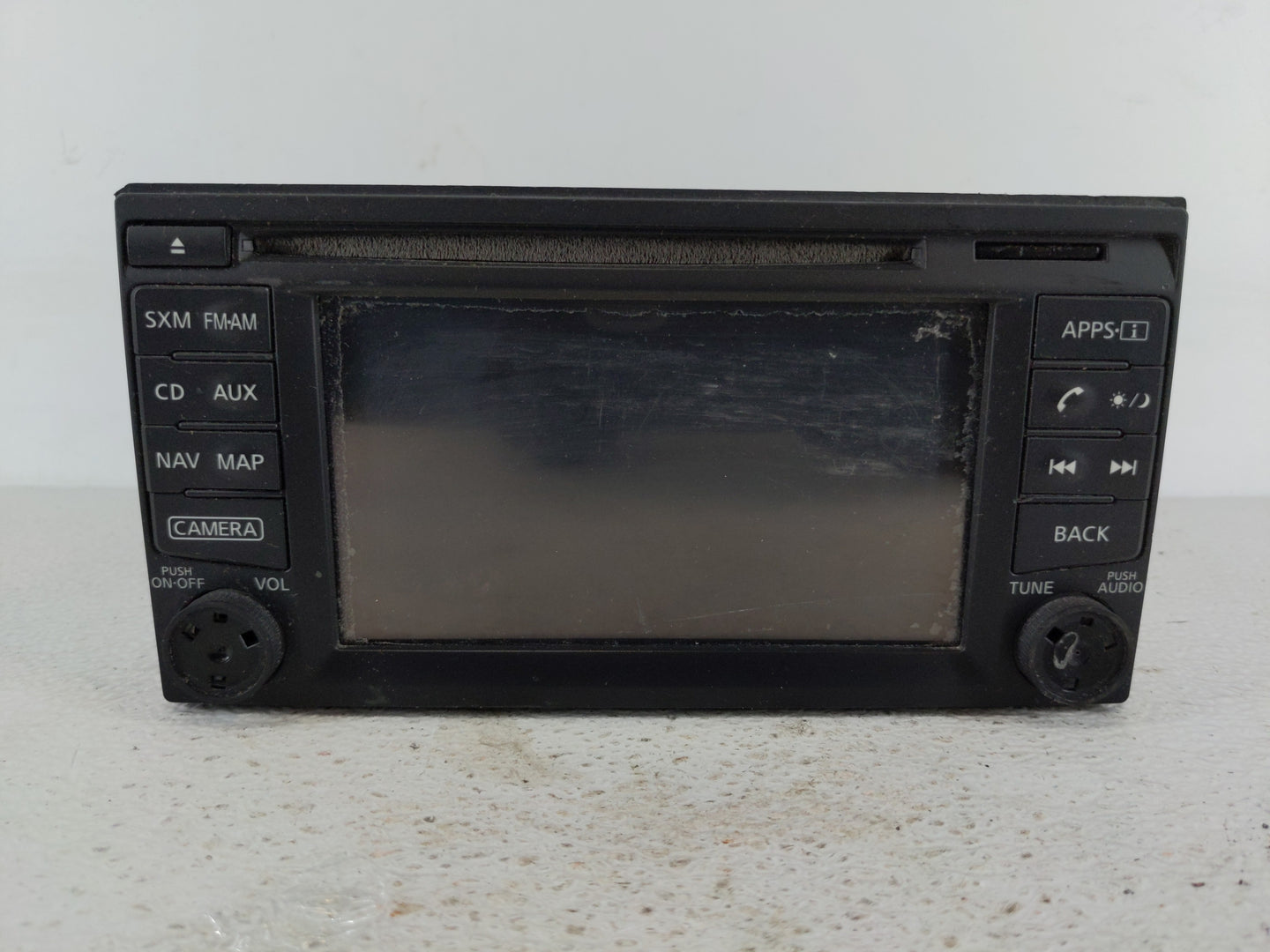 2015-2016 Nissan Nv200 Radio AM FM Cd Player Receiver Replacement P/N:259159JE0B 7 612 051 282 Fits Fits 2015 2016 2017 2018