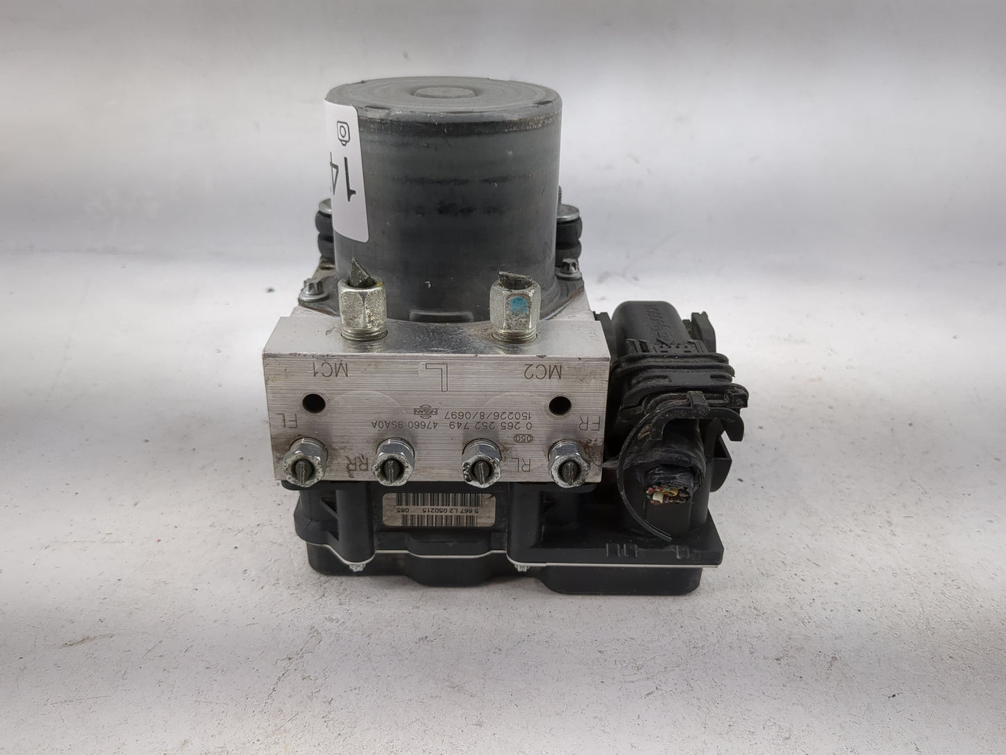2015 Nissan Nv200 ABS Pump Control Module Replacement P/N:0 265 252 749 47660 9SA0A Fits OEM Used Auto Parts - Oemusedautopa