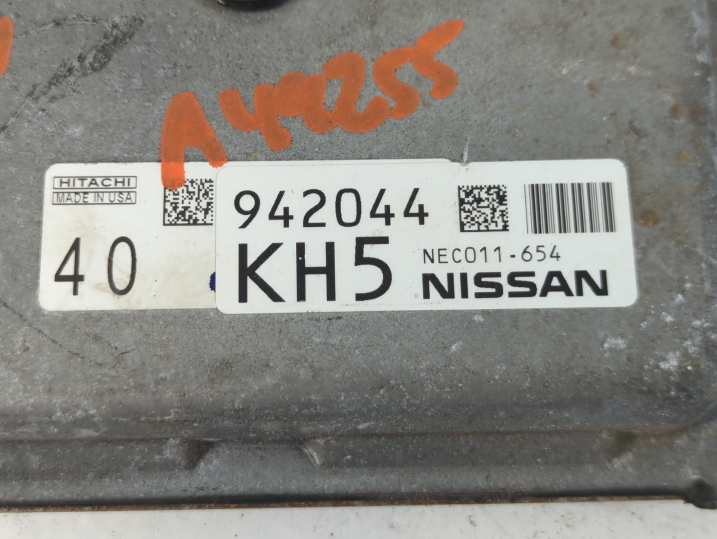 2015-2016 Nissan Pathfinder PCM Engine Control Computer ECU ECM PCU OEM P/N:NEC011-654 Fits Fits 2015 2016 2017 OEM Used Aut