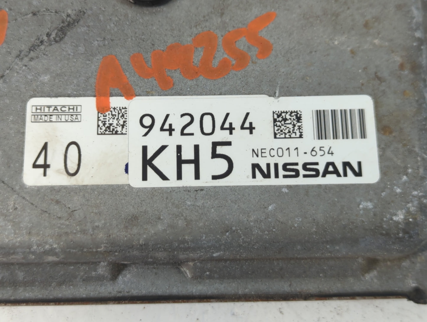 2015-2016 Nissan Pathfinder PCM Engine Control Computer ECU ECM PCU OEM P/N:NEC011-654 Fits Fits 2015 2016 2017 OEM Used Aut