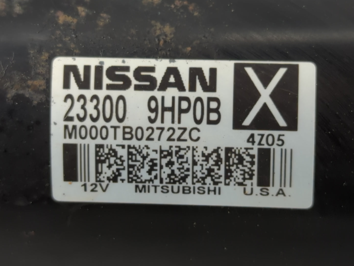 2015 Nissan Pathfinder Car Starter Motor Solenoid OEM P/N:23300 9HP0B Fits OEM Used Auto Parts - Oemusedautoparts1.com