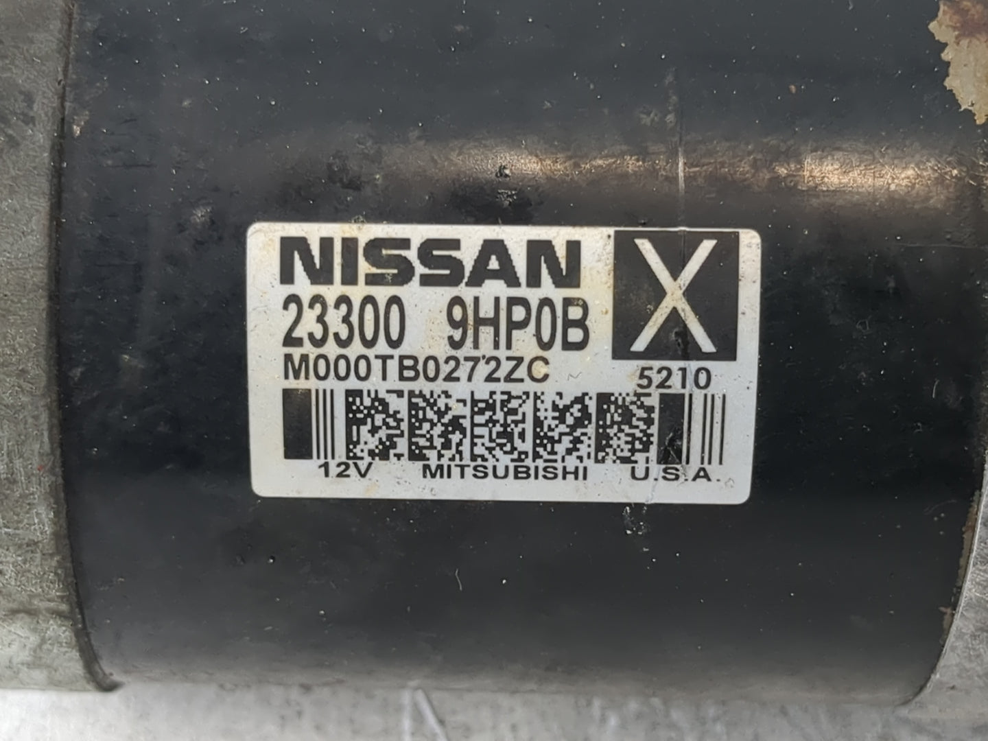 2015-2020 Nissan Pathfinder Car Starter Motor Solenoid OEM P/N:23300 9HP0B Fits Fits 2015 2016 2017 2018 2019 2020 2021 2022