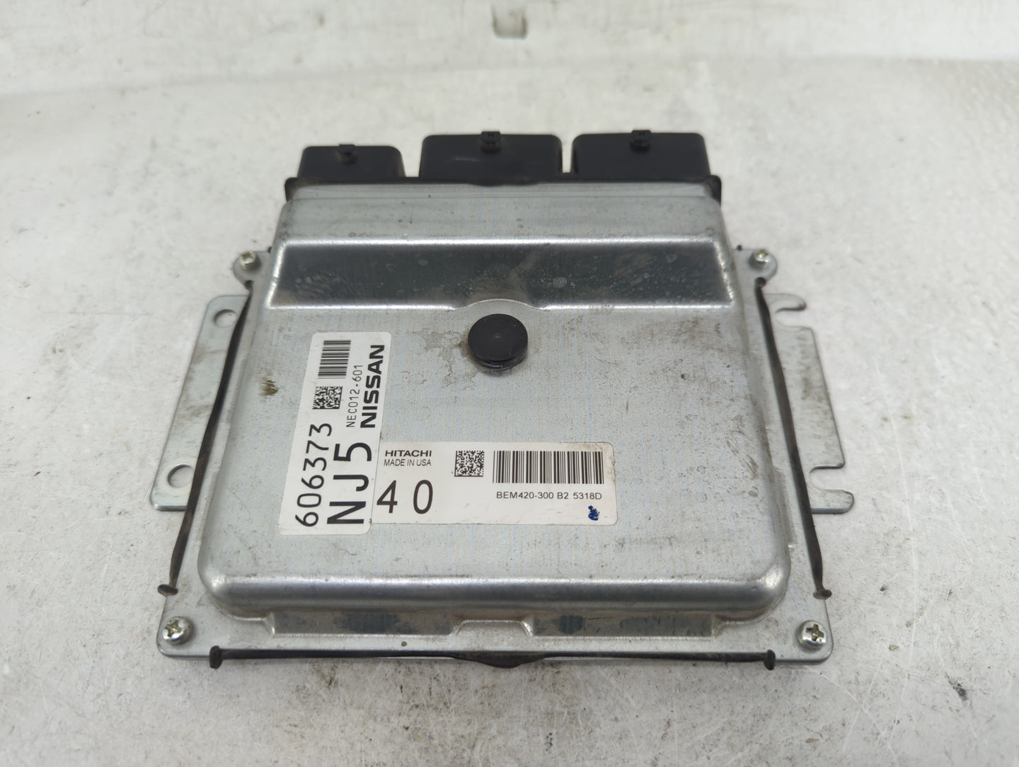 2014-2015 Nissan Pathfinder PCM Engine Control Computer ECU ECM PCU OEM P/N:NEC012-601 Fits Fits 2014 2015 2016 2017 OEM Use