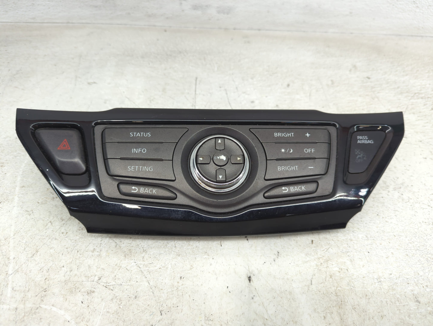 2015 Nissan Pathfinder Radio Control Panel - Oemusedautoparts1.com