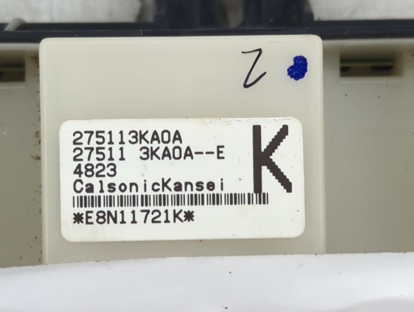 2013-2020 Nissan Pathfinder Ac Heater Climate Control Temperature Oem 1417805 - Oemusedautoparts1.com