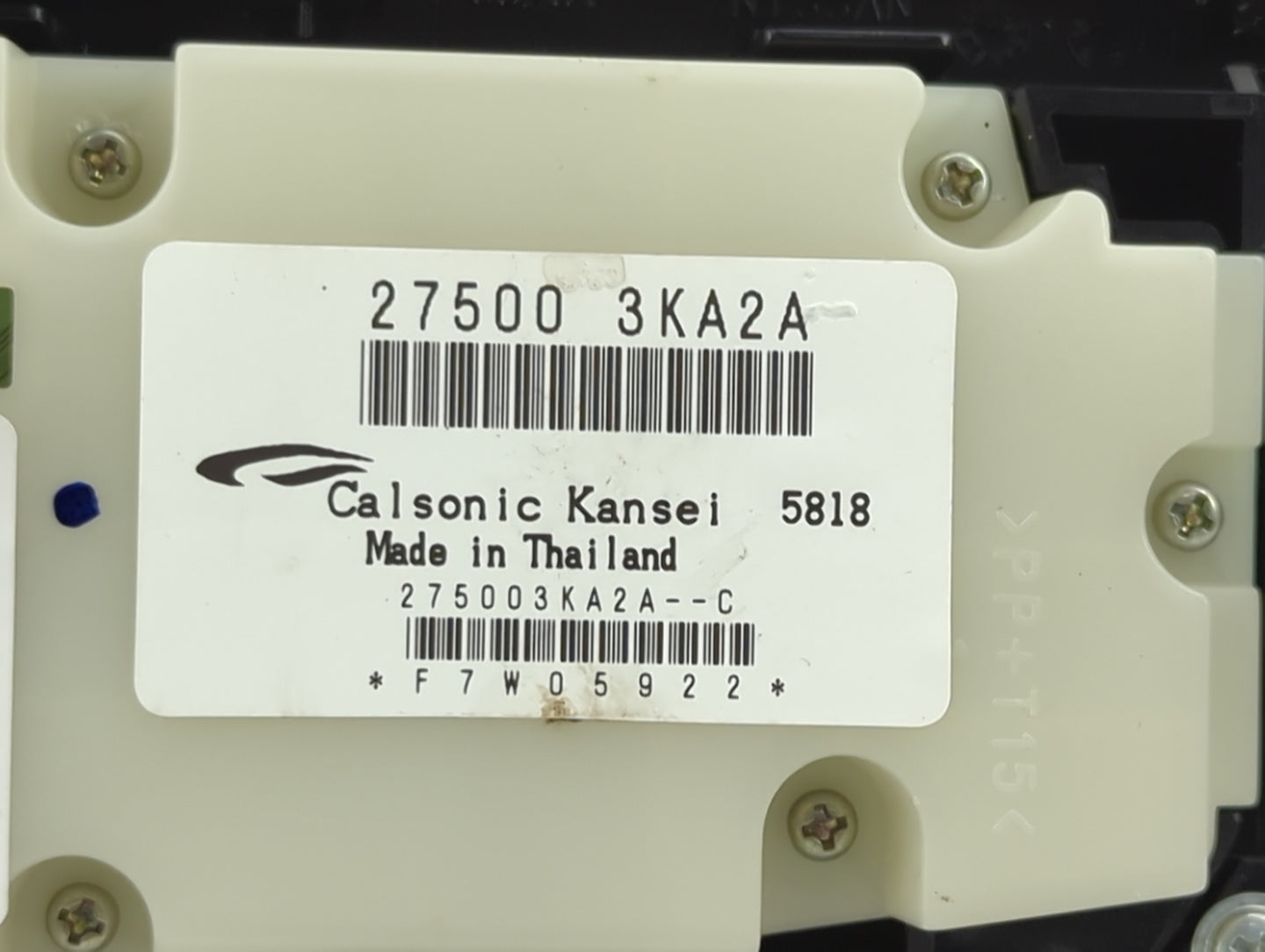 2013-2016 Nissan Pathfinder Climate Control Module Temperature AC/Heater Replacement P/N:27500 3KA2A Fits Fits 2013 2014 201