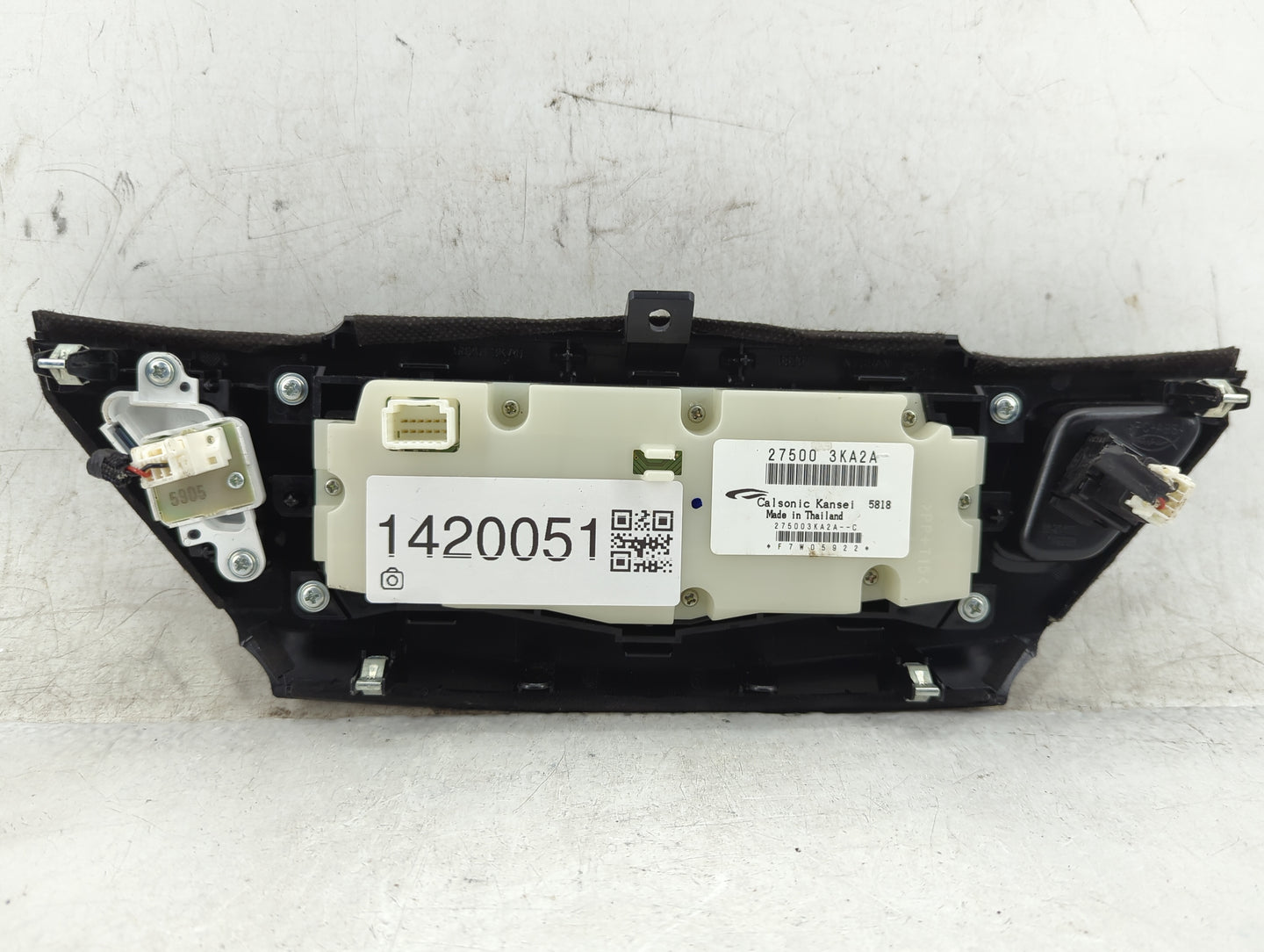 2013-2016 Nissan Pathfinder Climate Control Module Temperature AC/Heater Replacement P/N:27500 3KA2A Fits Fits 2013 2014 201