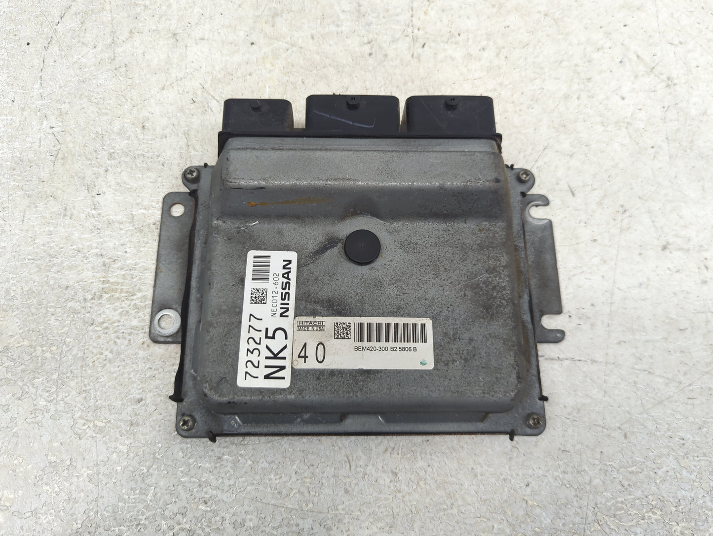 2015-2016 Nissan Pathfinder PCM Engine Control Computer ECU ECM PCU OEM P/N:NEC012-602 BEM420-300 B2 Fits Fits 2015 2016 201